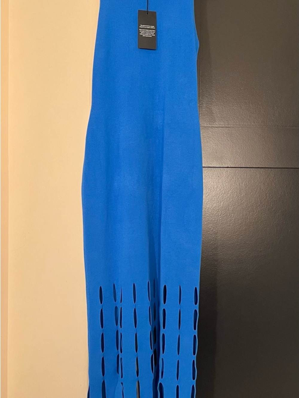 Rails Electric Blue Sleeveless Maxi Dress with Cutout Hem
